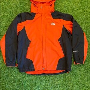 TNF The North Face men’s goretex zip up rain coat jacket size XL